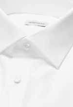 Shaped Business Hemd Uni in Weiß |  Seidensticker Onlineshop