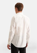 Shaped Business shirt Uni in Ecru |  Seidensticker Onlineshop