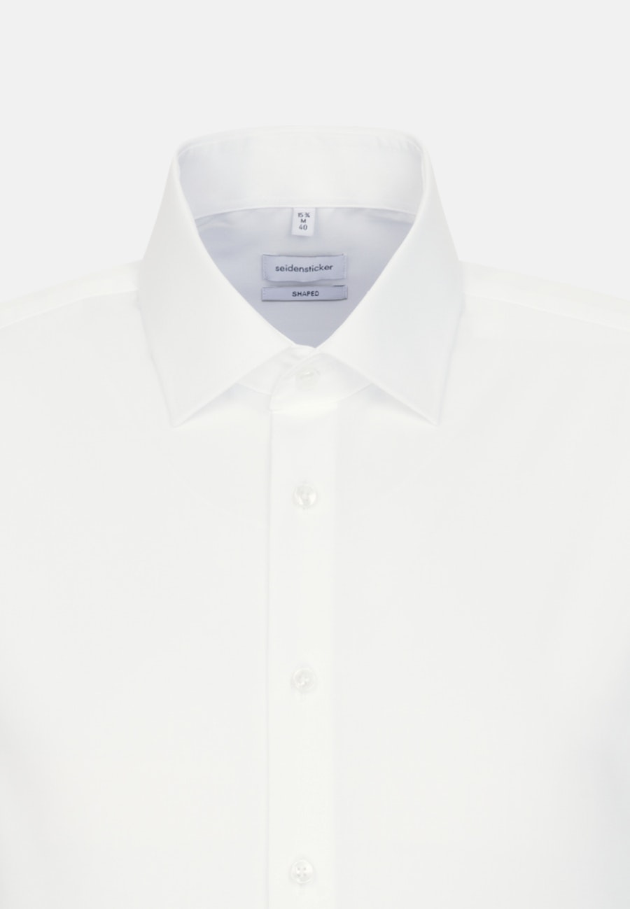 Bügelfreies Popeline Business Hemd in Shaped mit Kentkragen in Braun |  Seidensticker Onlineshop