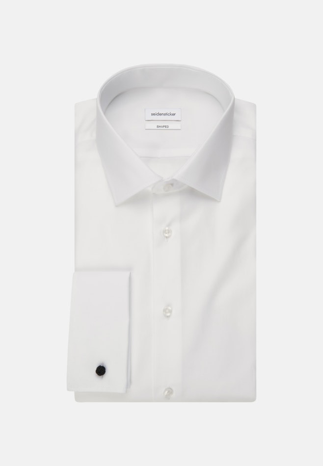 Shaped Business shirt Uni in Ecru | Seidensticker online shop
