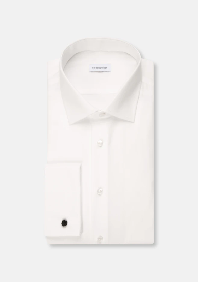 Shaped Chemise d'affaires Uni dans Ecru | Boutique en ligne Seidensticker