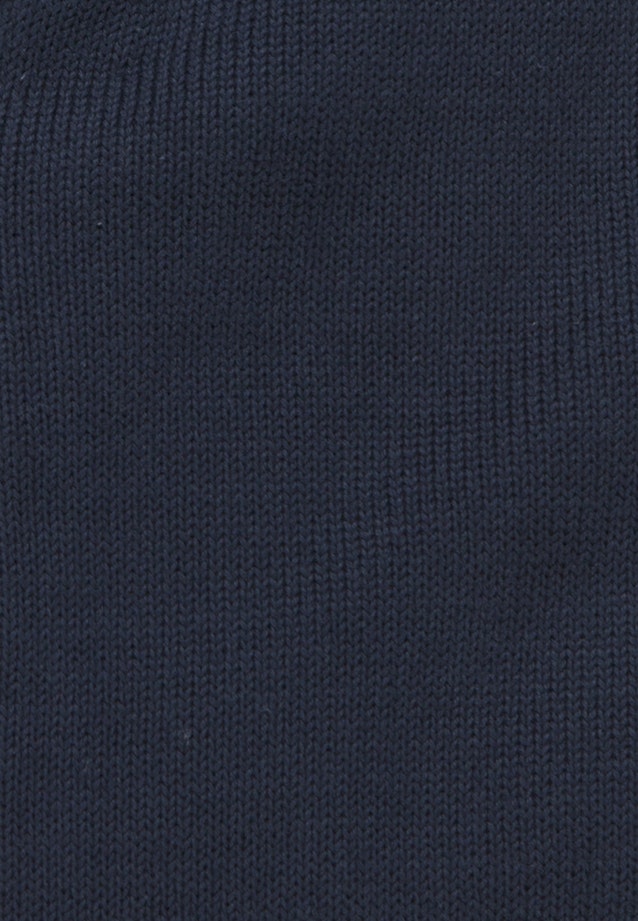 Shaped Knit Bomber Uni in Dark Blue |  Seidensticker Onlineshop