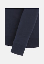 Shaped Knit Bomber Uni in Dark Blue |  Seidensticker Onlineshop
