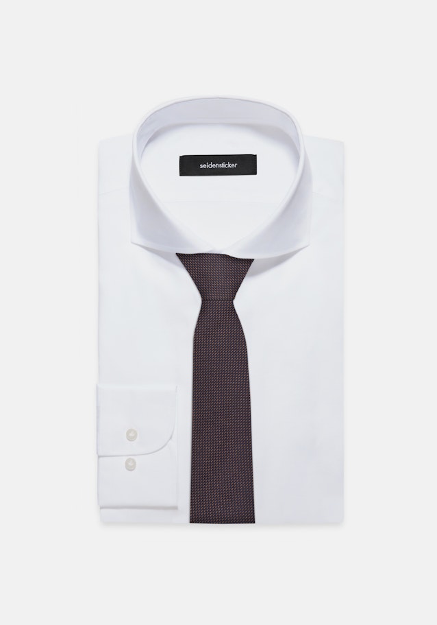Krawatte aus 100% Seide in Braun |  Seidensticker Onlineshop