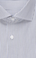 Regular Business Hemd Streifen in Mittelblau |  Seidensticker Onlineshop