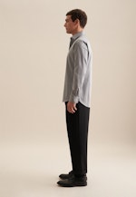 Shaped Business Hemd Uni in Grau |  Seidensticker Onlineshop