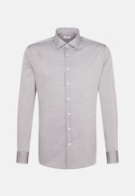 Shaped Business Hemd Uni in Grau |  Seidensticker Onlineshop