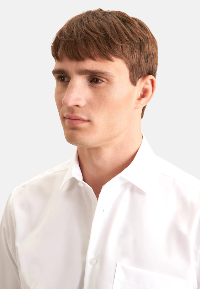 Comfort Business shirt Uni in White |  Seidensticker Onlineshop