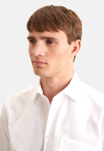Comfort Business shirt Uni in White |  Seidensticker Onlineshop
