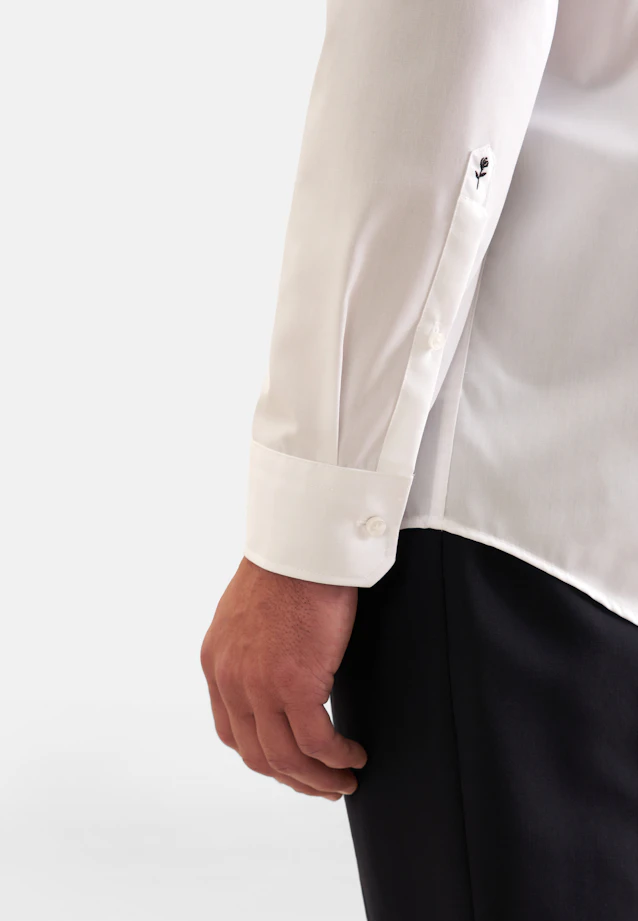 Comfort Business shirt Uni in White |  Seidensticker Onlineshop