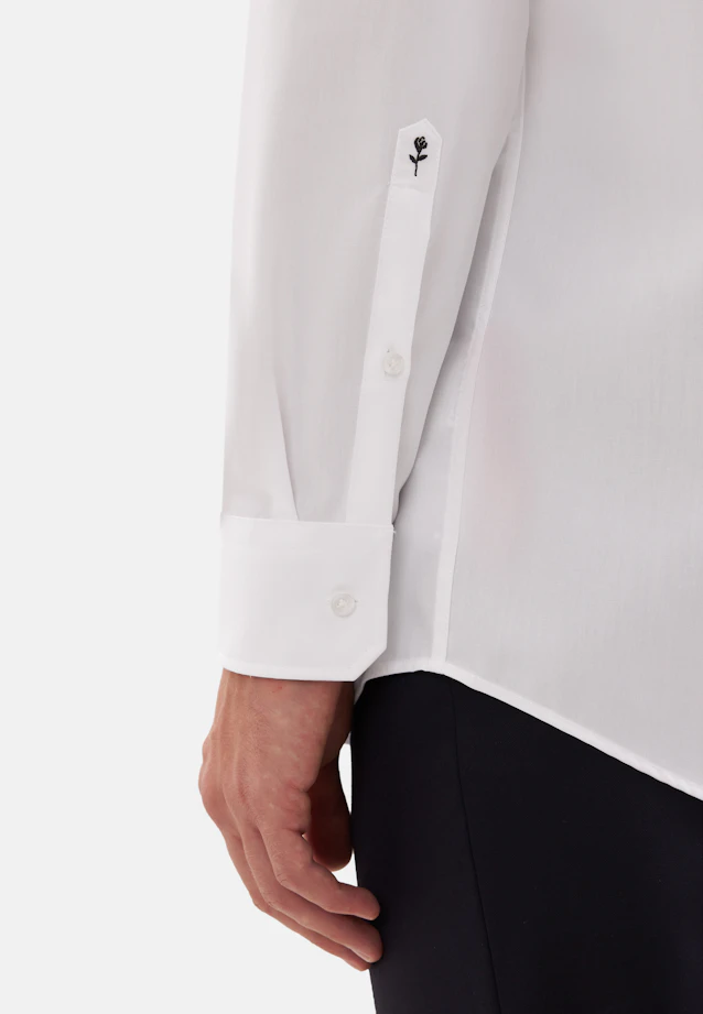 Comfort Business Hemd Uni in Weiß |  Seidensticker Onlineshop