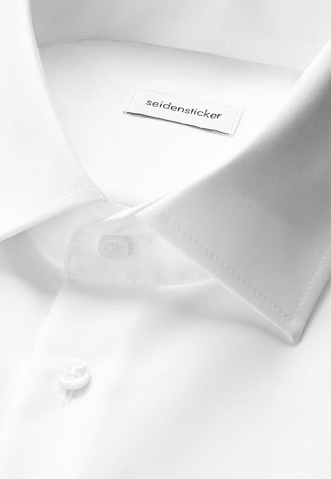 Comfort Business shirt Uni in White | Seidensticker online shop