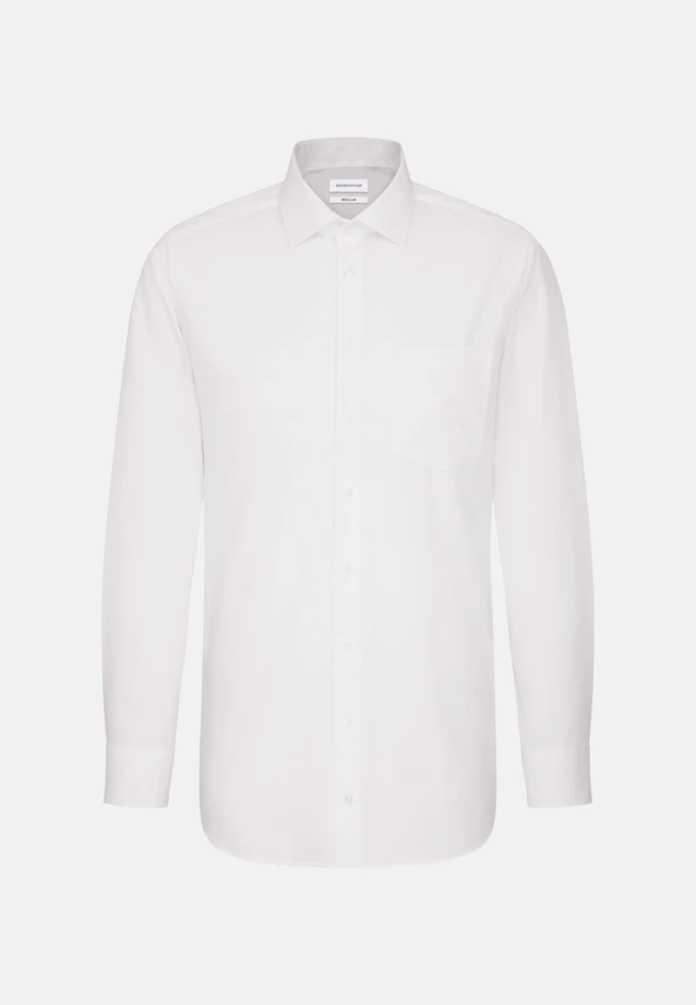 Comfort Business shirt Uni in White |  Seidensticker Onlineshop