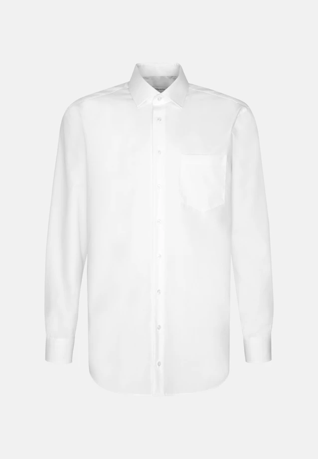 Comfort Business shirt Uni in White |  Seidensticker Onlineshop