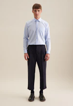 Comfort Chemise d'affaires Uni in Bleu Clair |  Seidensticker Onlineshop