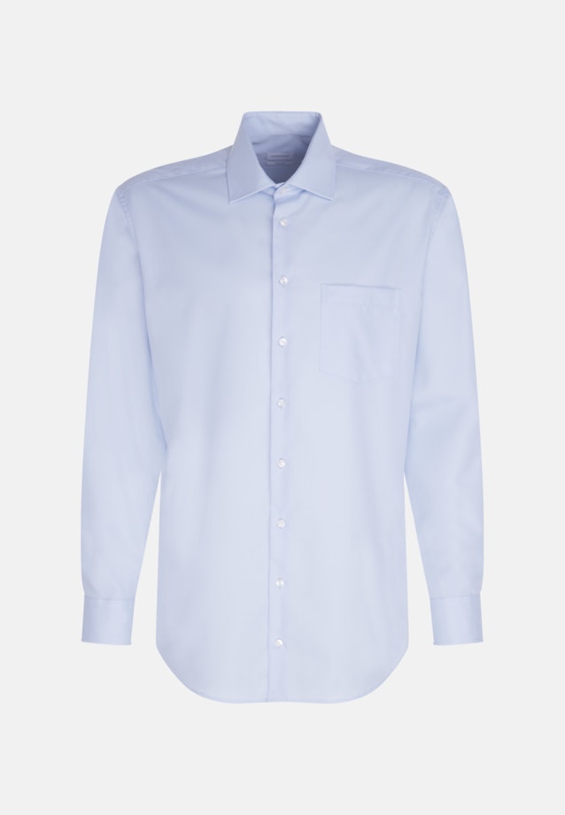 Comfort Chemise d'affaires Uni in Bleu Clair |  Seidensticker Onlineshop