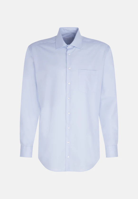 Comfort Business shirt Uni in Light Blue |  Seidensticker Onlineshop