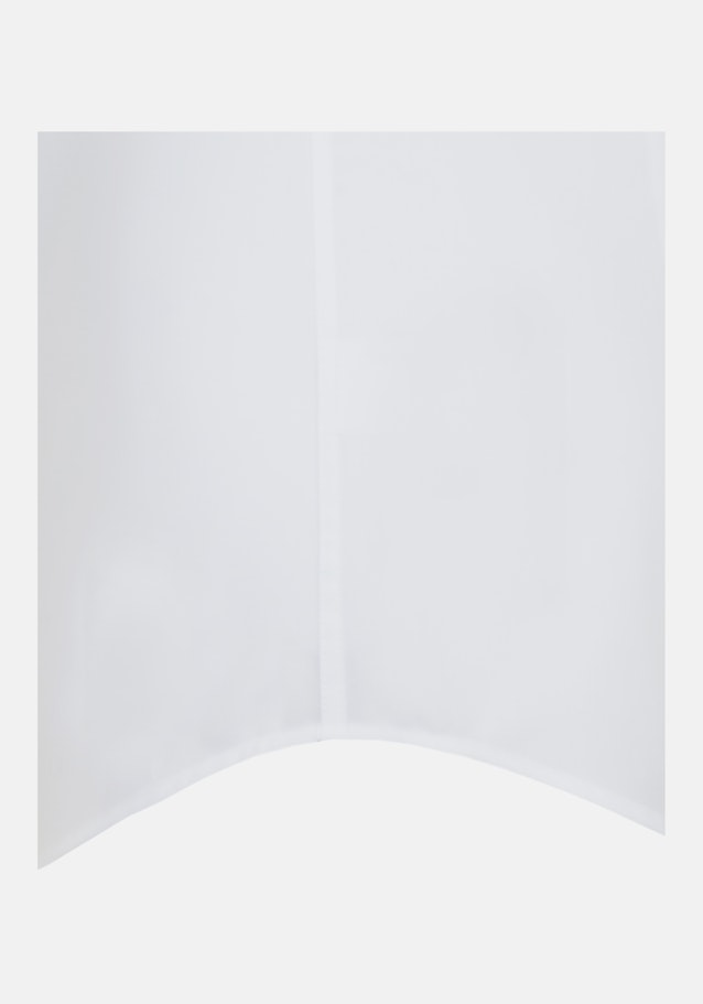 Bügelfreies Popeline Kurzarm Business Hemd in Shaped mit Kentkragen in Weiß |  Seidensticker Onlineshop