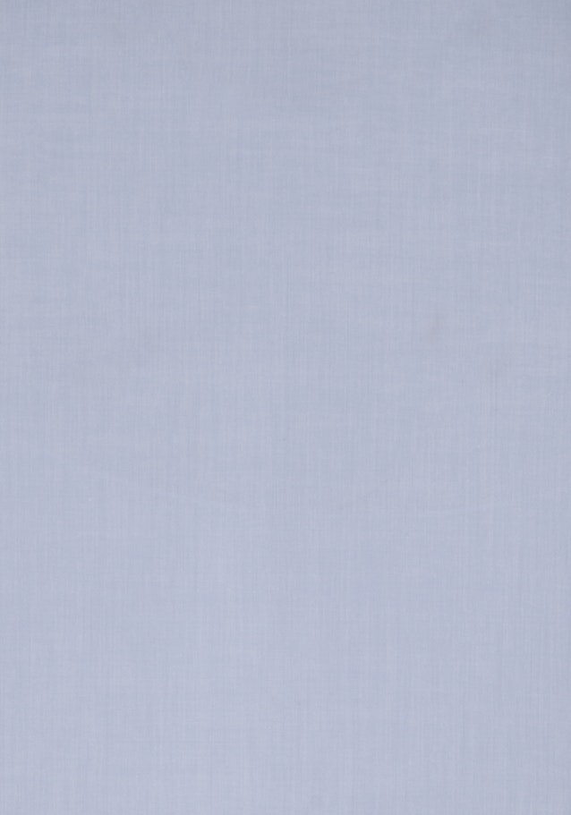 Bügelfreies Chambray Kurzarm Business Hemd in Shaped mit Kentkragen in Mittelblau |  Seidensticker Onlineshop