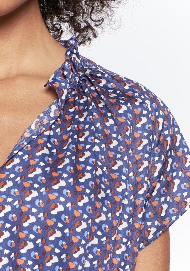 Kleid Floral in Bleu Foncé | Seidensticker Onlineshop