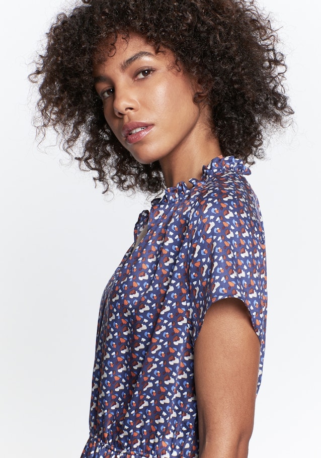 Kleid Floral in Bleu Foncé | Seidensticker Onlineshop