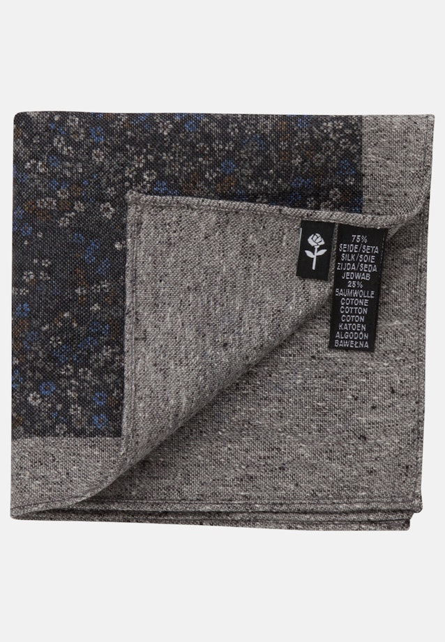 Einstecktuch Floral in Grau |  Seidensticker Onlineshop
