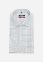 Regular Business Shirt Check in Medium Blue |  Seidensticker Onlineshop