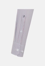 Regular Business Hemd Streifen in Rot |  Seidensticker Onlineshop