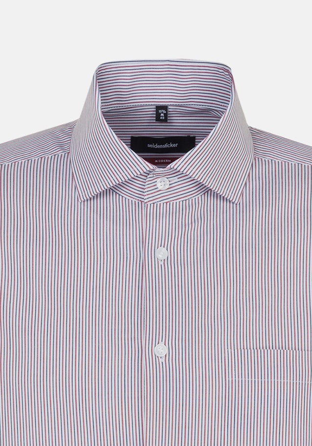 Non-iron Poplin Business Shirt in Regular with Kent-Collar in Red |  Seidensticker Onlineshop