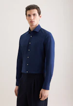 Slim Business shirt Uni in Dark Blue |  Seidensticker Onlineshop
