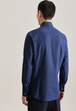 Slim Business Hemd Uni in Dunkelblau |  Seidensticker Onlineshop