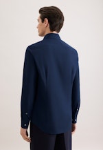 Slim Chemise d'affaires Uni in Bleu Foncé |  Seidensticker Onlineshop