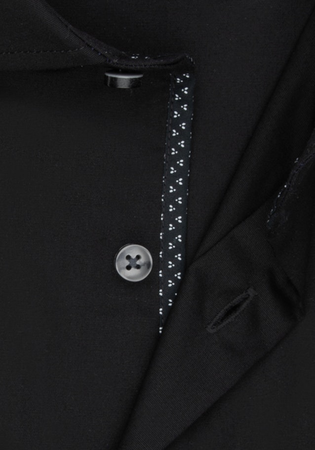 Slim Business Hemd Uni in Schwarz | Seidensticker Onlineshop