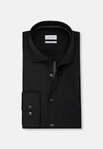 Slim Business Hemd Uni in Schwarz |  Seidensticker Onlineshop