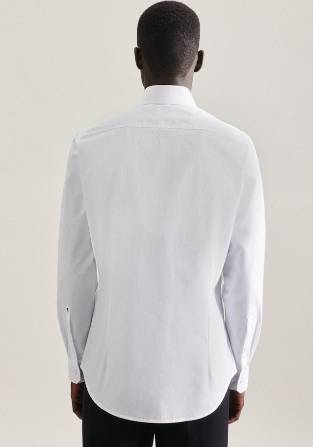 Slim Business Hemd Uni in Weiß | Seidensticker Onlineshop