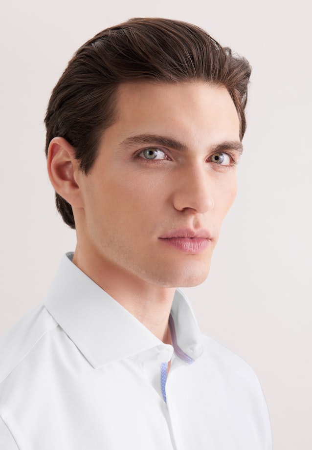Slim Business shirt Uni in White |  Seidensticker Onlineshop