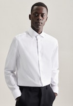 Slim Chemise d'affaires Uni in Blanc |  Seidensticker Onlineshop