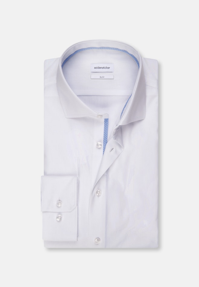 Slim Business shirt Uni in White | Seidensticker online shop
