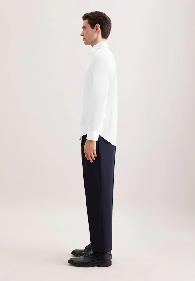 Slim Business Hemd Uni in Weiß |  Seidensticker Onlineshop
