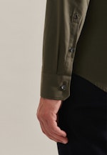 Slim Chemise d'affaires Uni in Vert |  Seidensticker Onlineshop