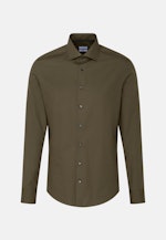 Slim Chemise d'affaires Uni in Vert |  Seidensticker Onlineshop