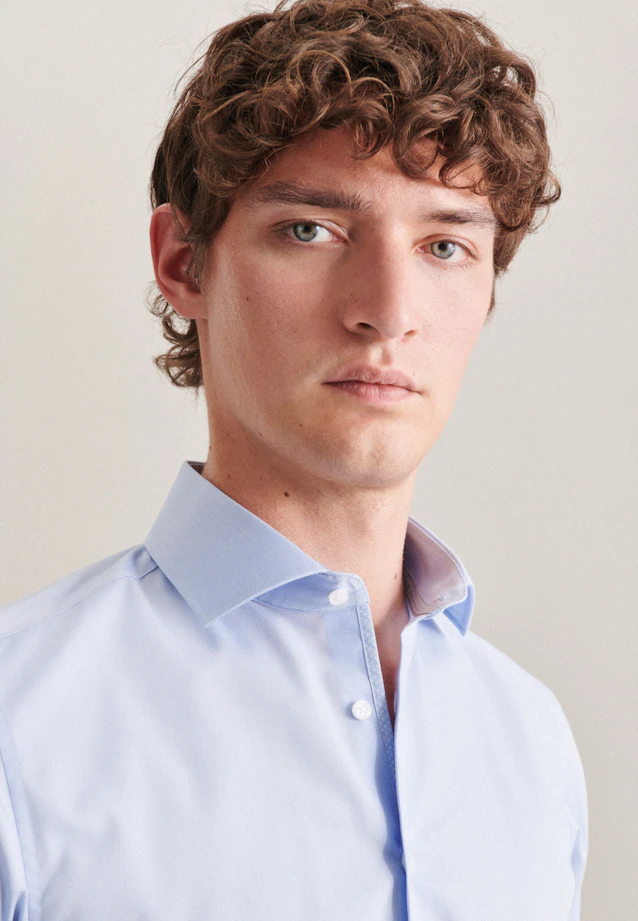 Slim Business Hemd Uni in Hellblau |  Seidensticker Onlineshop
