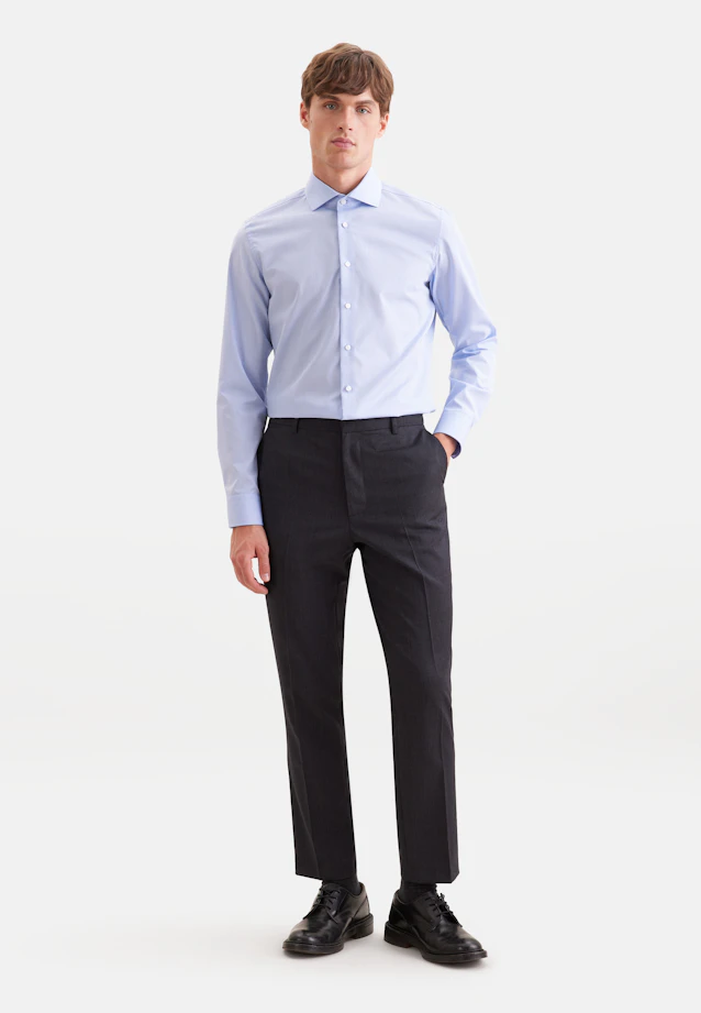 Slim Business shirt Uni in Light Blue |  Seidensticker Onlineshop