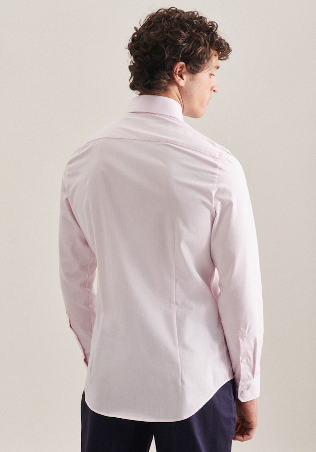 Slim Chemise d'affaires Uni in Rose Fuchsia | Seidensticker Onlineshop