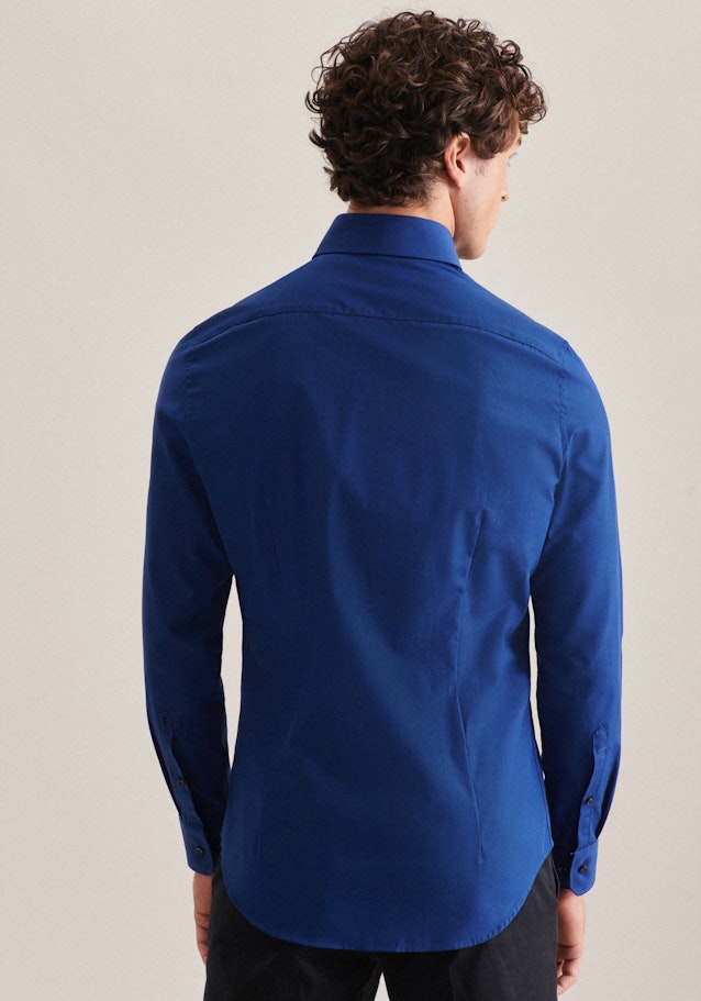Slim Chemise d'affaires Uni in Bleu Foncé | Seidensticker Onlineshop