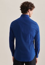 Slim Business Hemd Uni in Dunkelblau |  Seidensticker Onlineshop