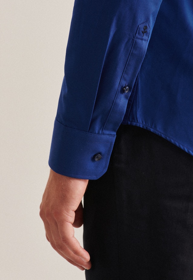 Slim Business shirt Uni in Dark Blue |  Seidensticker Onlineshop