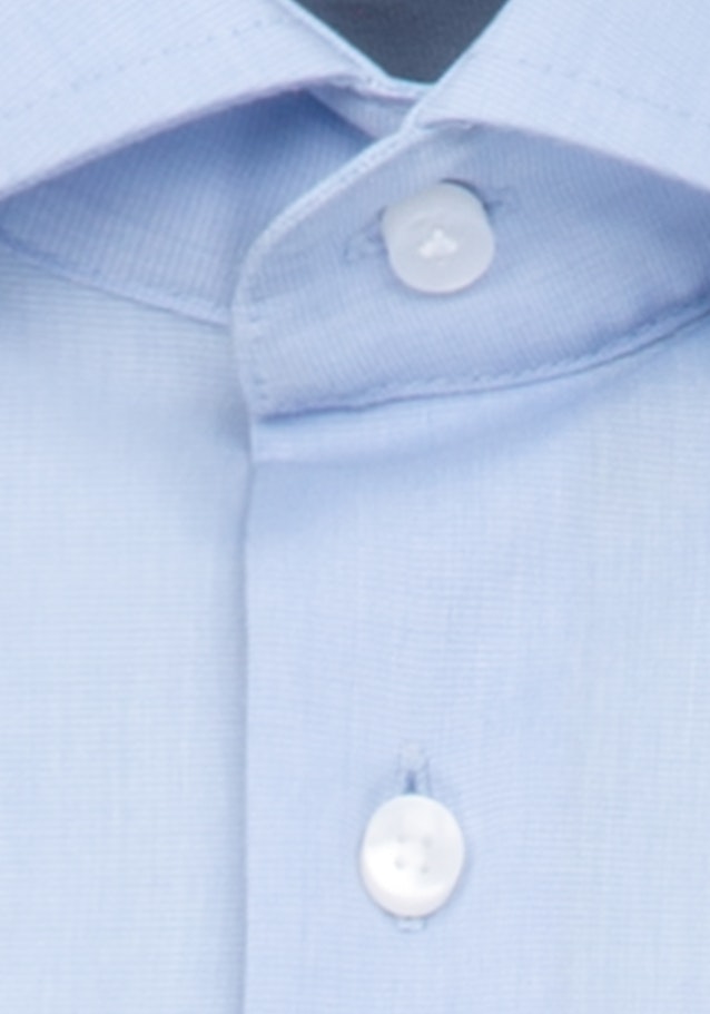 Bügelfreies Popeline Business Hemd in Slim mit Kentkragen in Hellblau |  Seidensticker Onlineshop