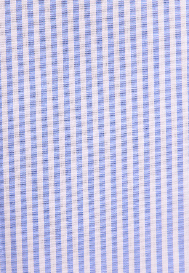 Slim Business Hemd Gestreift in Mittelblau |  Seidensticker Onlineshop