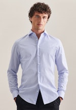 Slim Business shirt Stripes in Light Blue |  Seidensticker Onlineshop